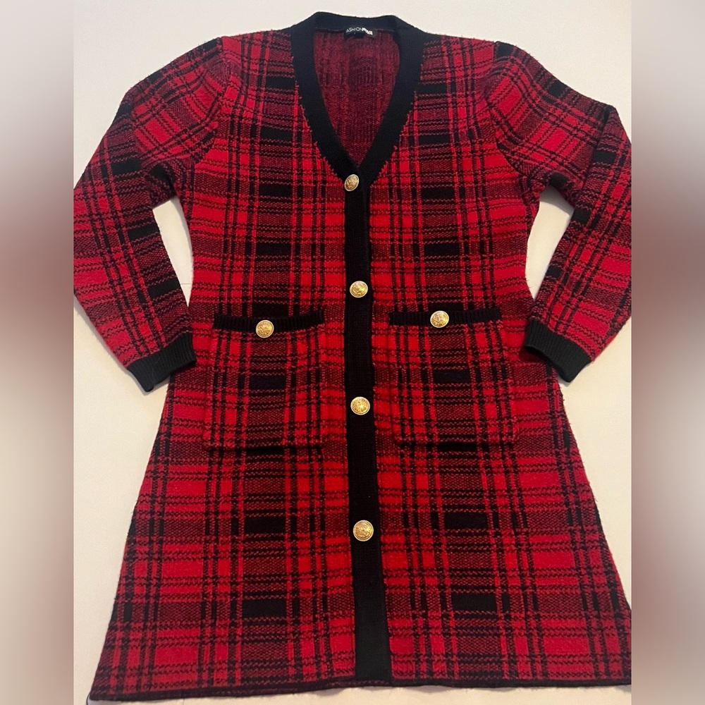 Fashion Nova Plaid Dress 1XL, Plaid Dress, Fashion Nova Dress, 1XL Dress